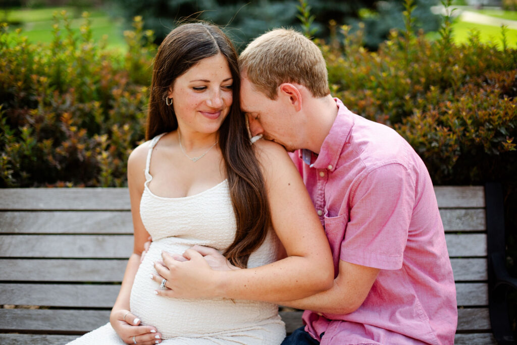 Maternity photo. Parents to be. Sarah & Jerod Maternity Bourbonnais IL